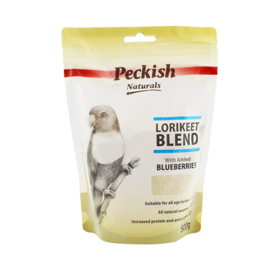 Picture of PECKISH AD LORIKEET BLEND BLUEBERRY 500G