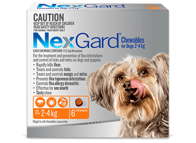 Picture of NEXGARD 3PK DOGS 2-4KG
