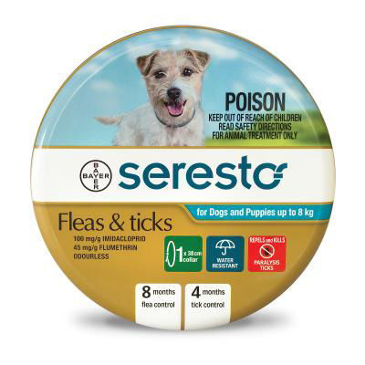 Picture of SERESTO COLLAR DOG UP TO 8KG